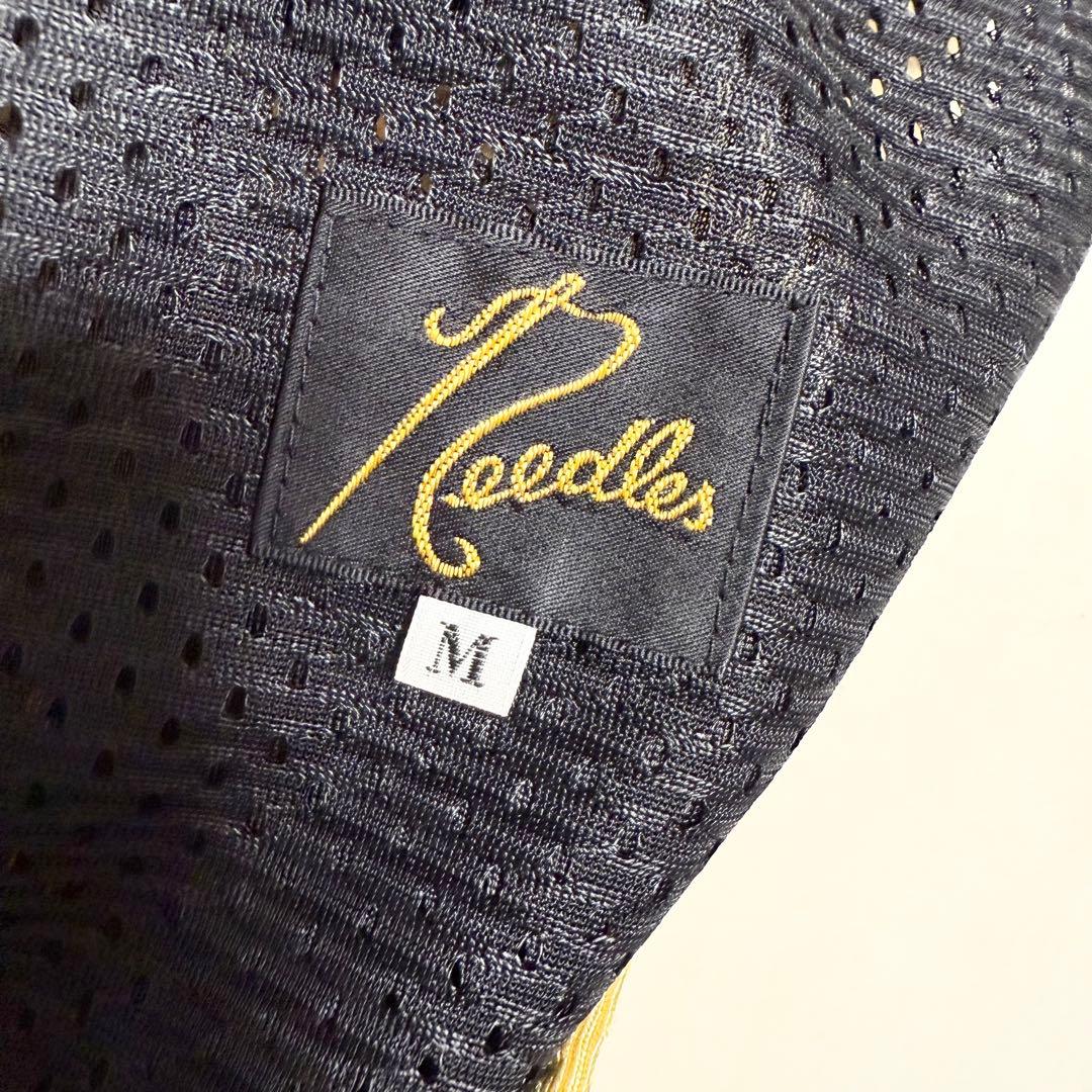 ⚫︎Mサイズ！Needles ゴールドカラー　サイドライントラックパンツ