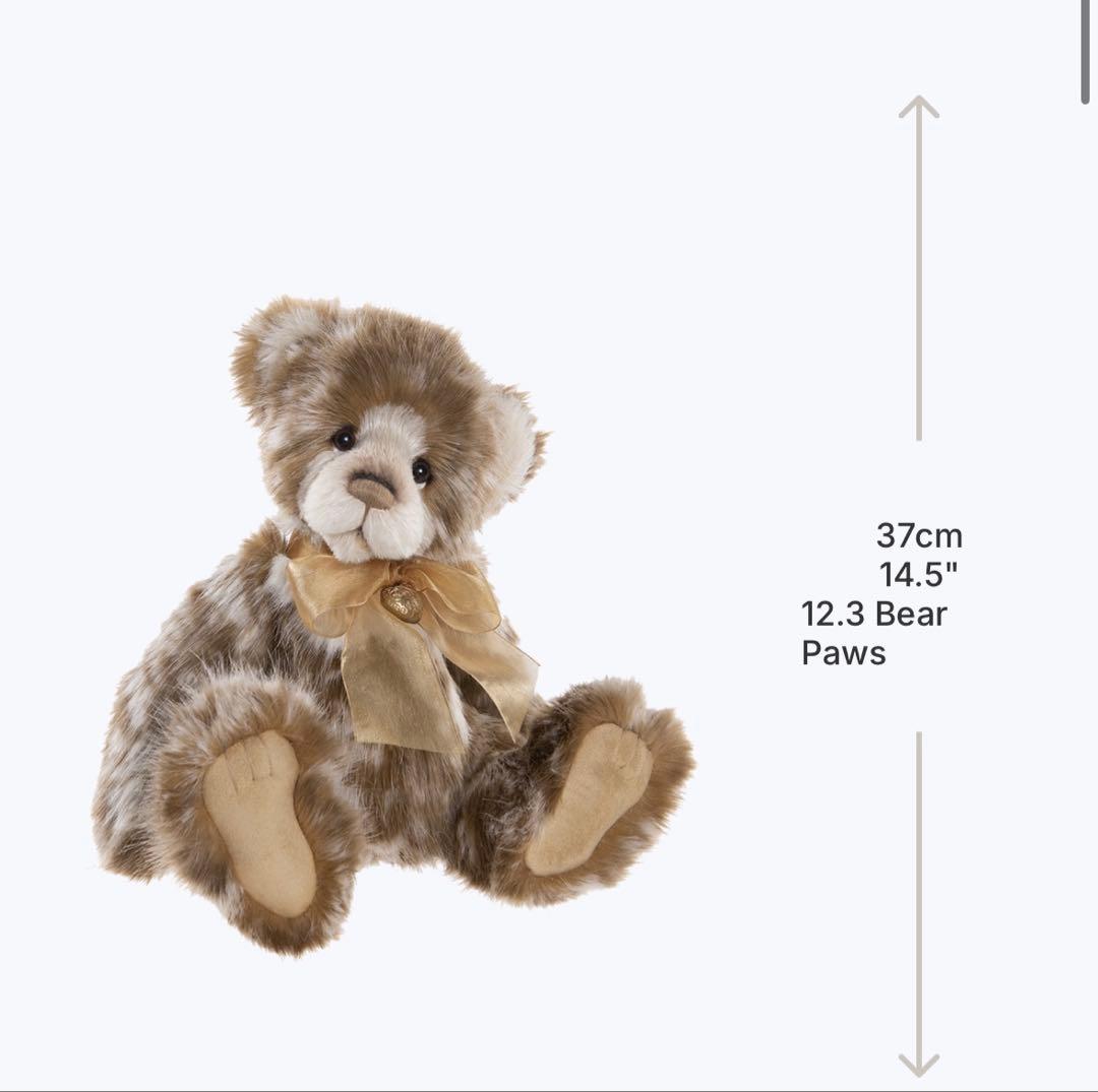 d*7様 【希少】チャーリーベアーズCharlie Bears Mastermi