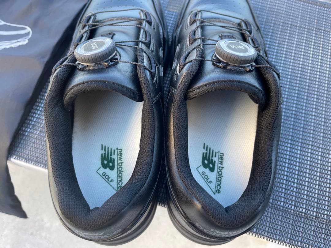 ニューバランス ゴルフシューズ UG480BB 26cm ブラック スニーカー