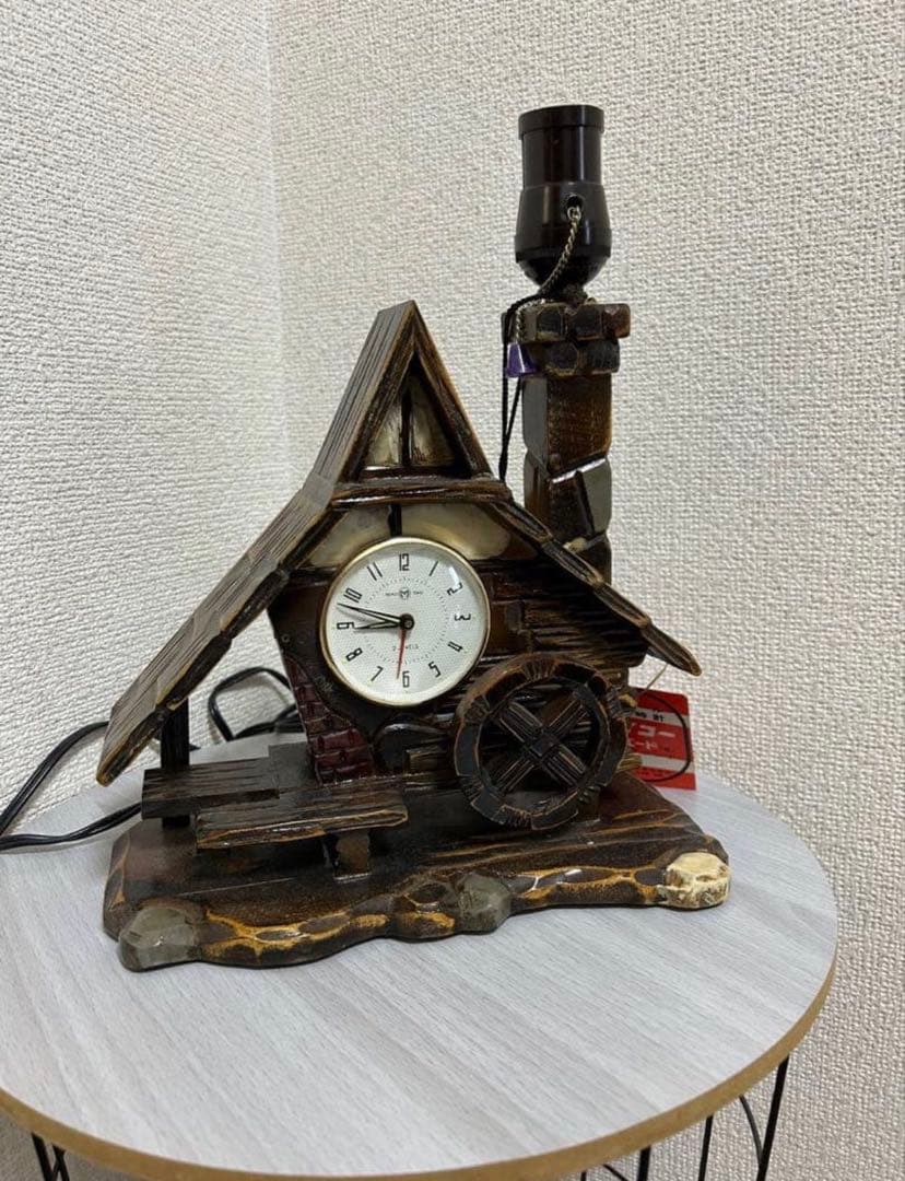 中古品 送料込 メイコ 時計 アンティーク コレクション用