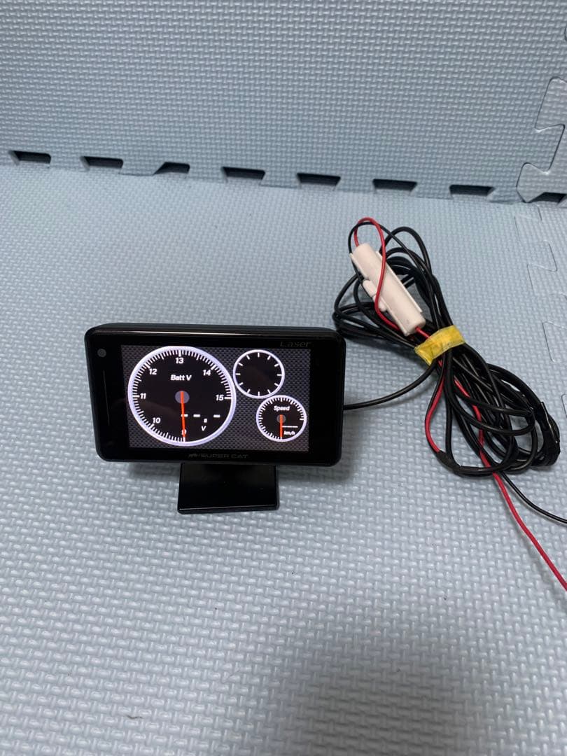 ユピテル SUPER CAT レーザー＆レーダー探知機 液晶 A370