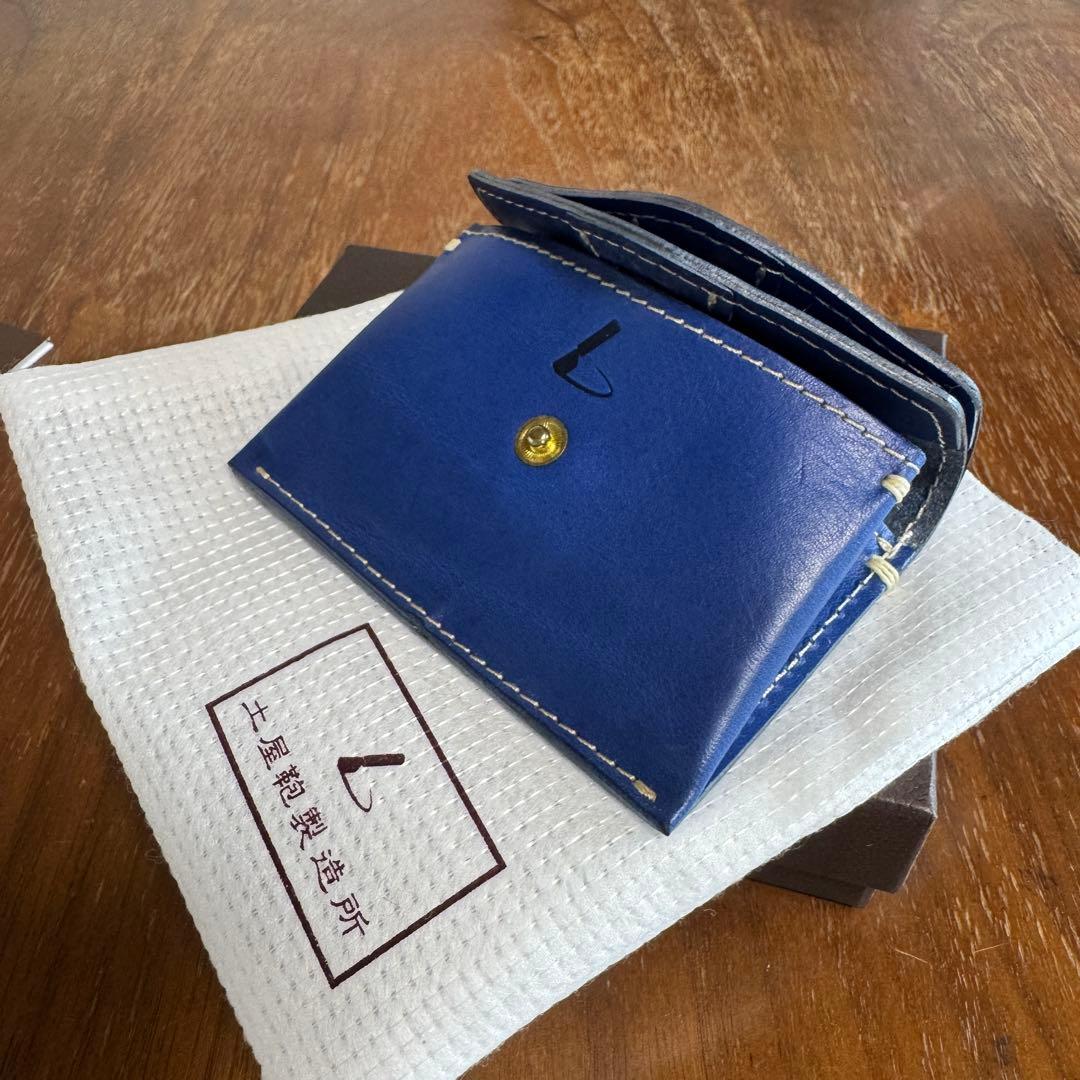 新品未使用 限定色 土屋鞄製作所 特別製作 ディアリオツインケース ブルー