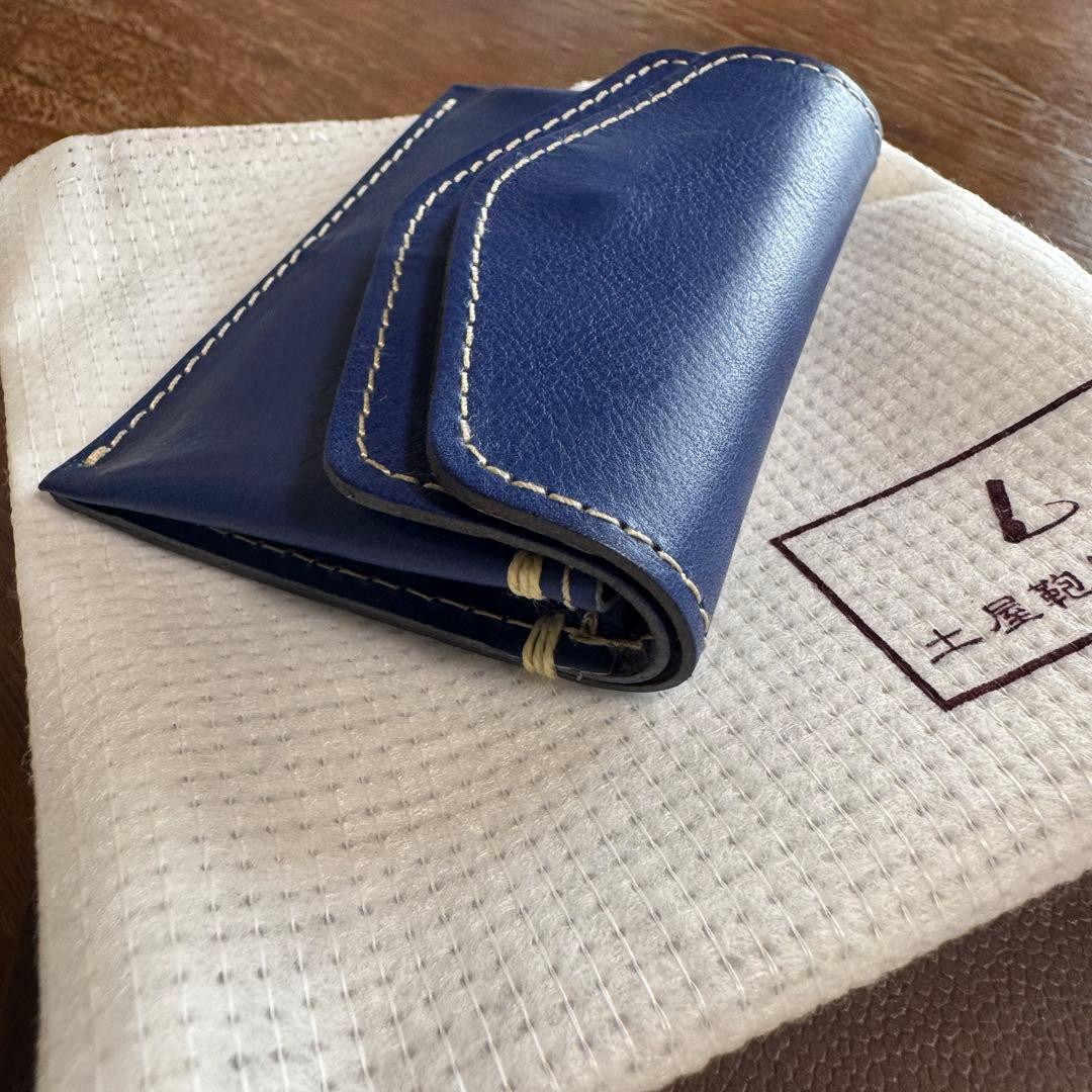 新品未使用 限定色 土屋鞄製作所 特別製作 ディアリオツインケース ブルー