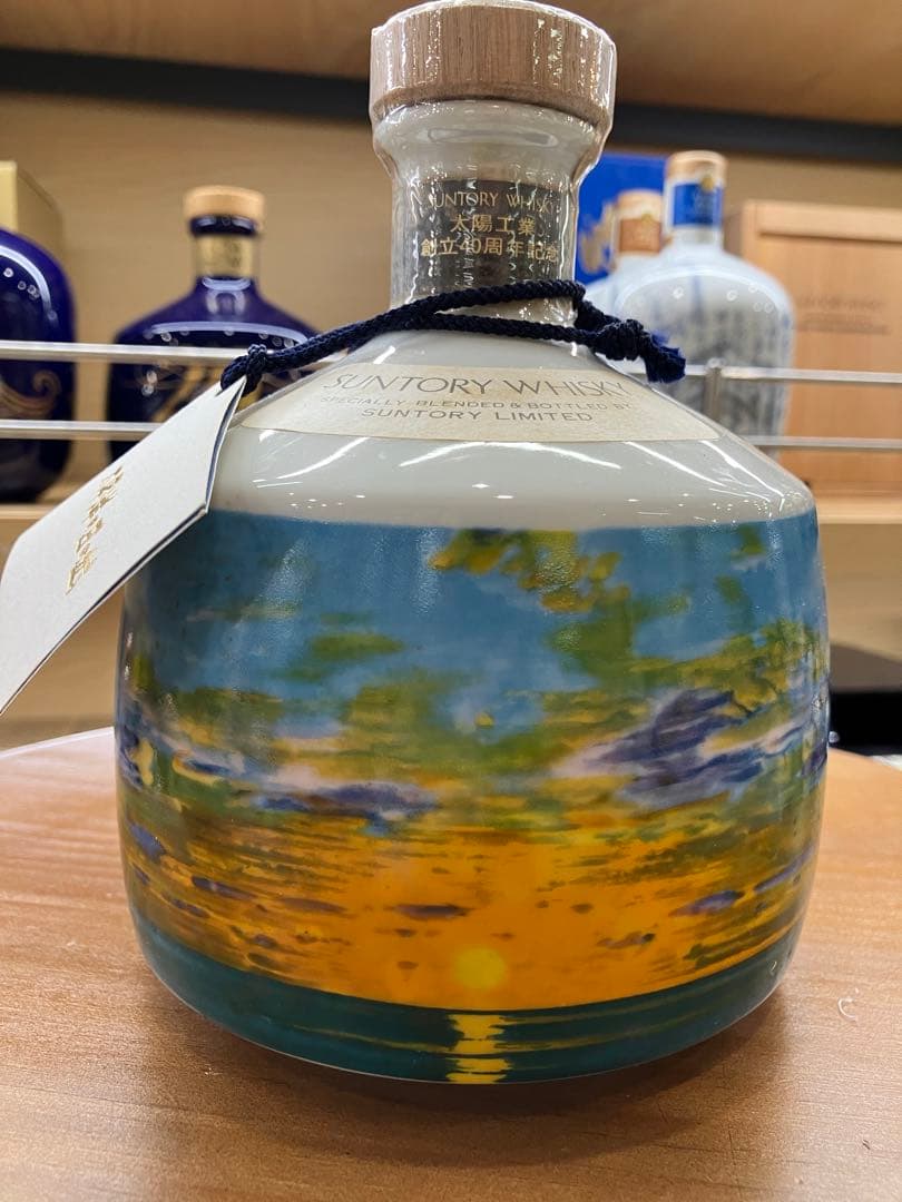 SUNTORY太平洋の日の出 太陽工業創立40周年記念 陶器 43％ 760ml