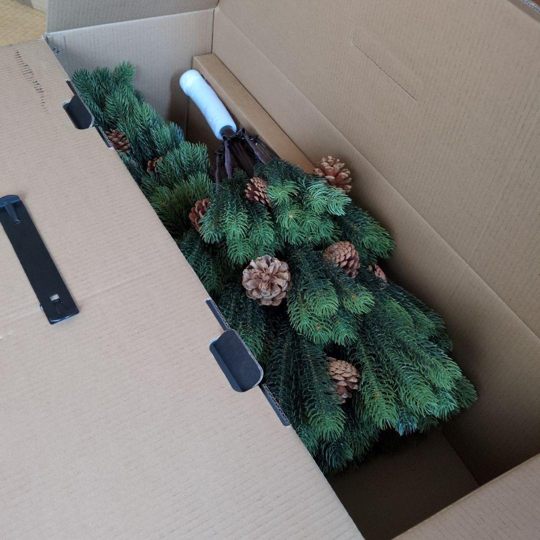 クリスマスツリー 120cm おしゃれ 葉が痛くない 葉が落ちない 北欧風