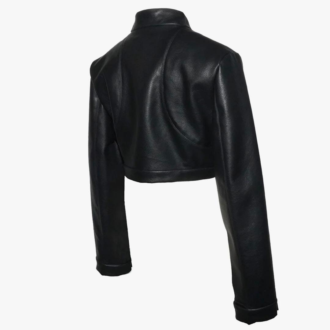 theredthread S urban leather cropped レザー