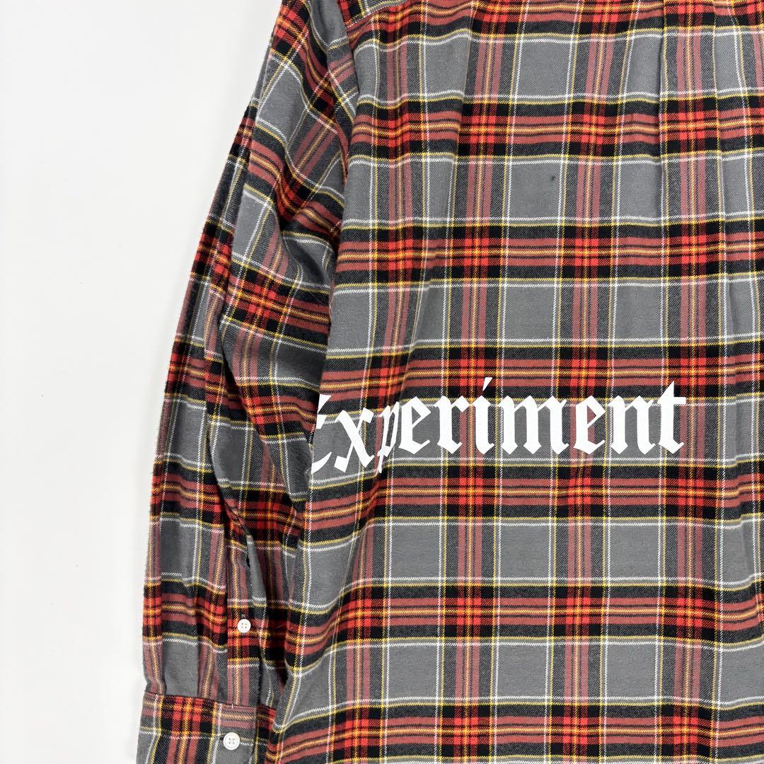 ユニフォームエクスペリメント FLANNEL BAGGY SHIRT 2