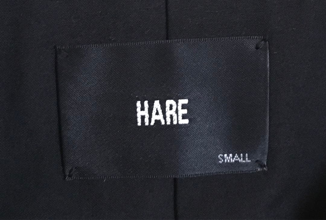 [極美品] HARE シングルライダースジャケット レザージャケット Sサイズ