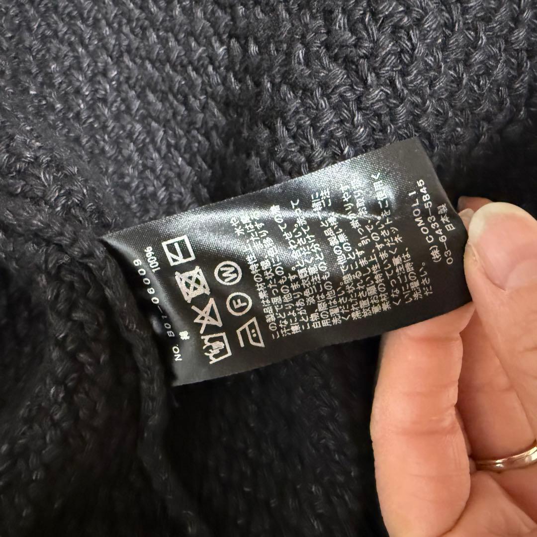 ◆試着のみ◆comoli◆コモリ◆2025ss◆5Gニットカーディガンサイズ1