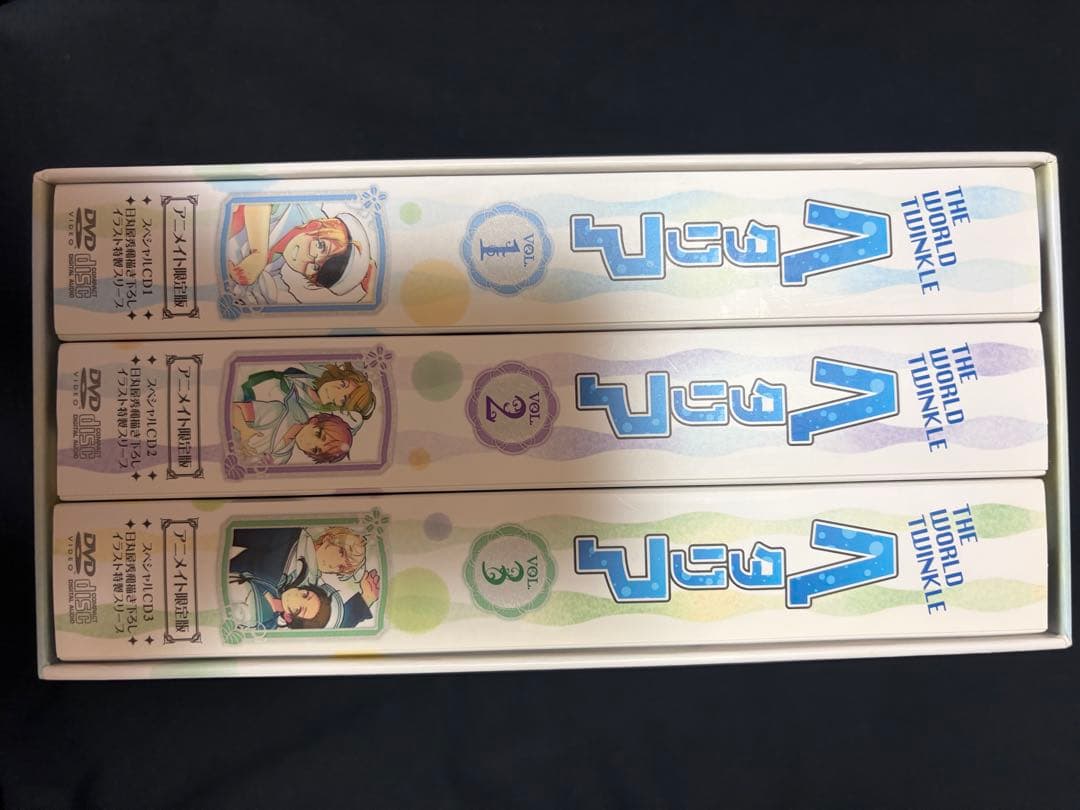 ヘタリア The World Twinkle DVD 1-3巻セット