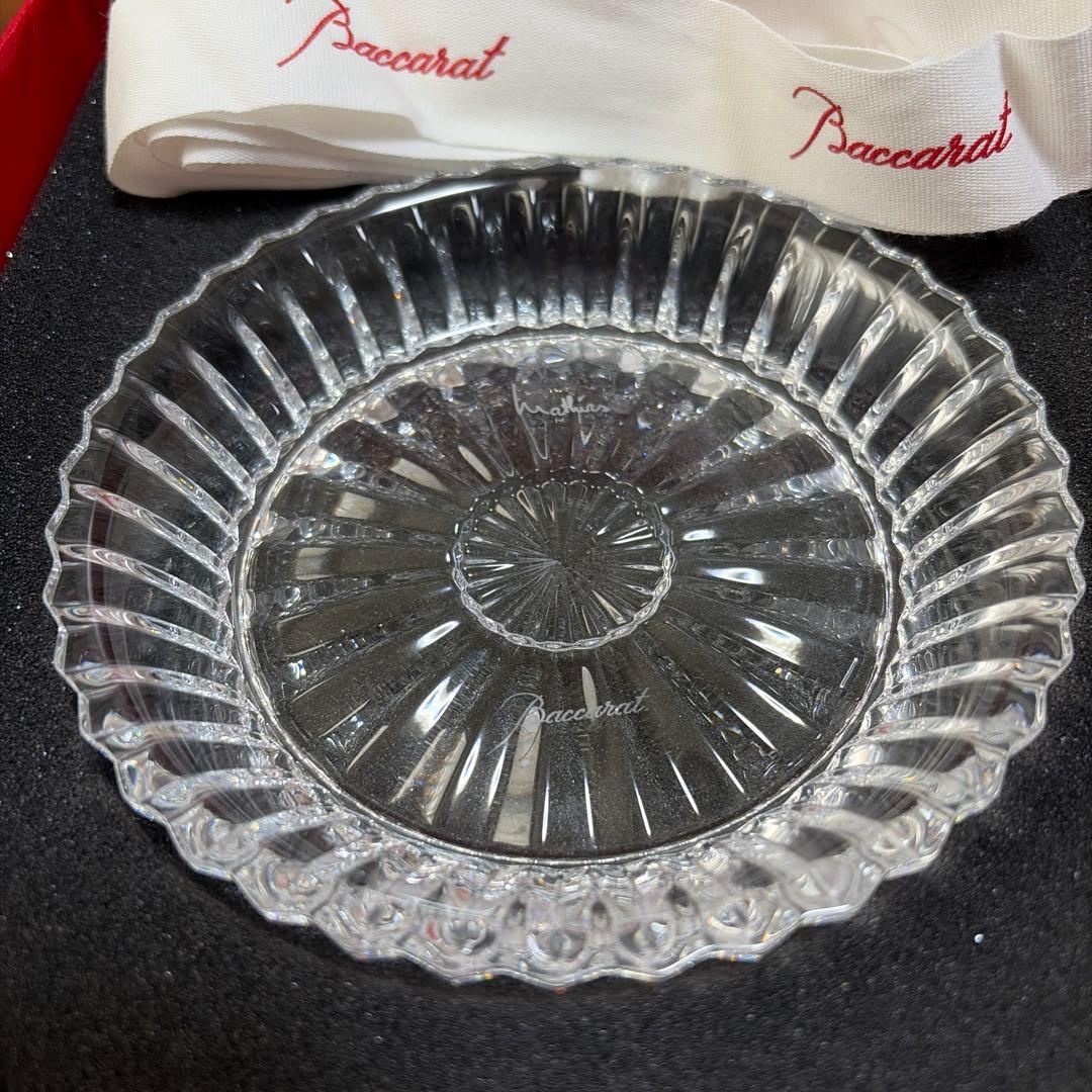 【新品未使用】Baccarat（バカラ）ミルニュイ プレート　13cm