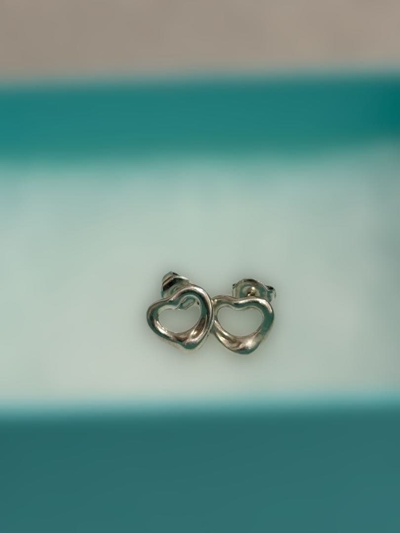 Tiffany オープンハート　　ピアス