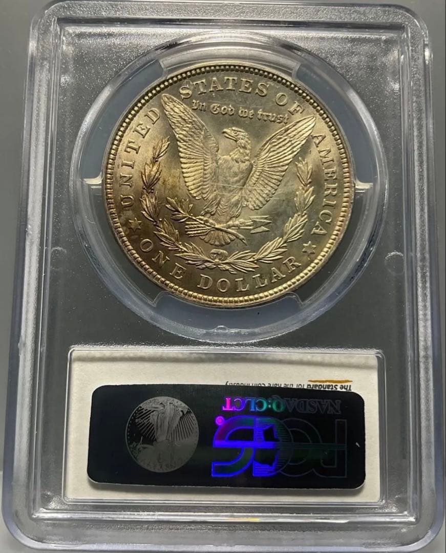 【本物保証】1921年銘　アメリカ　モルガンダラー　MS64 銀貨　高評価
