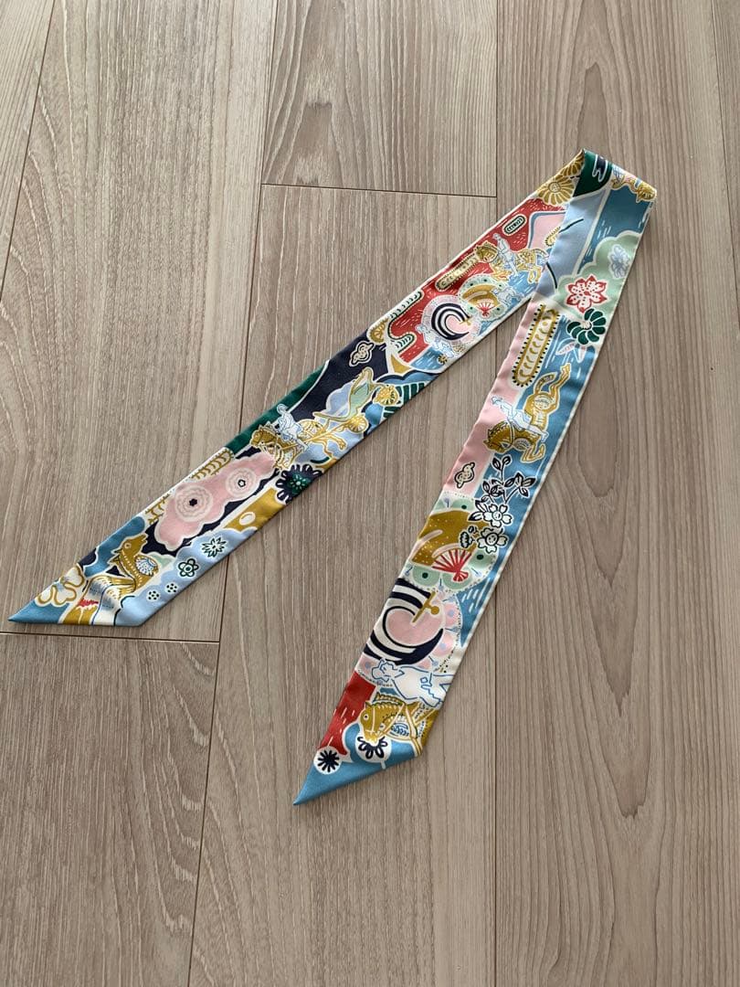 Hermès 紅型ツイリー