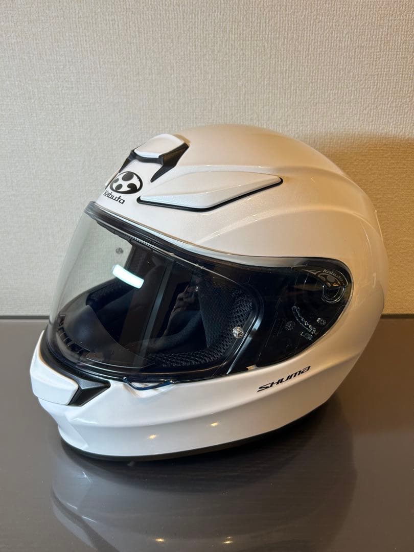 Kabuto SHUMAフルフェイスヘルメット ホワイト サイズM