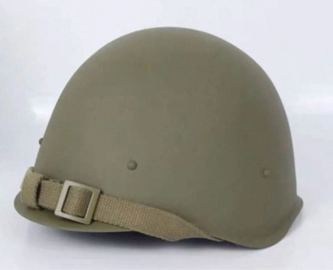 ★第二次世界大戦 ソ連軍 SSh-40型ヘルメット（レプリカ）スチール製　サバゲ