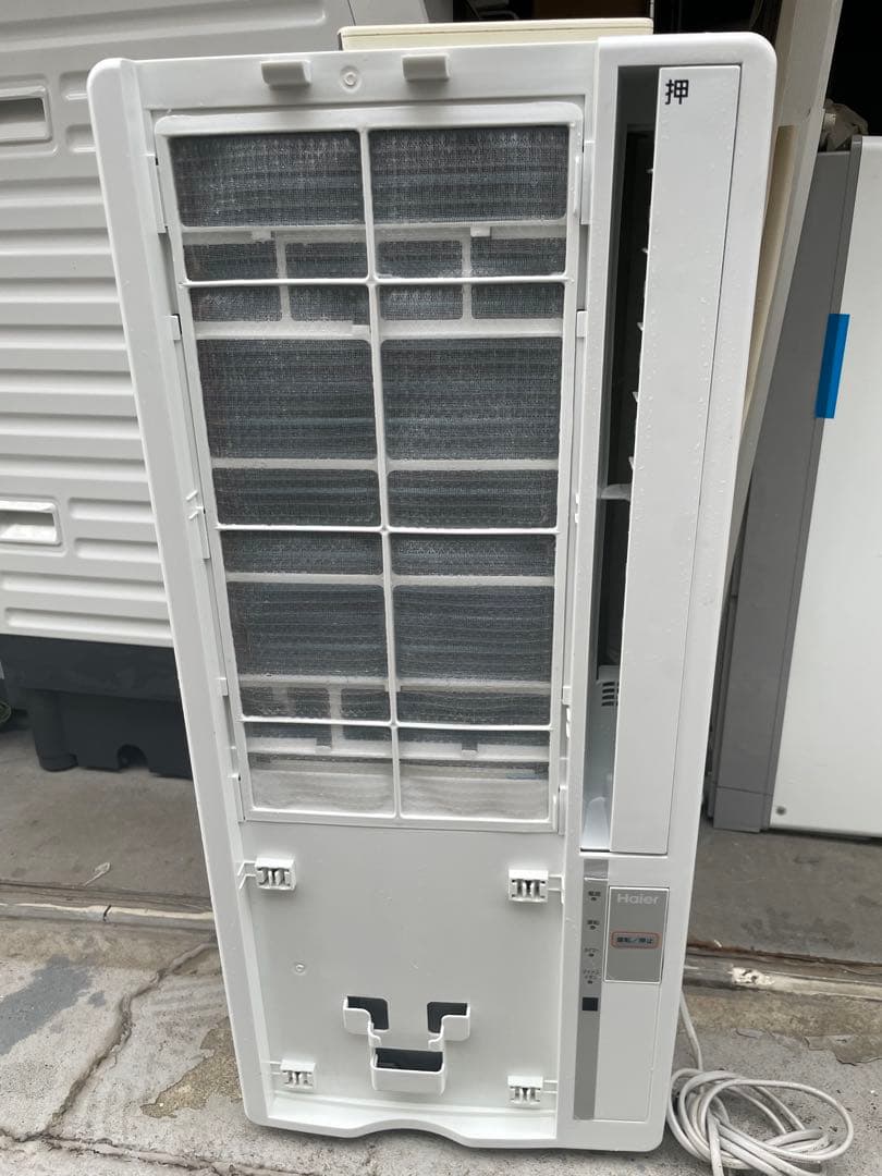 Haier 4.5～7畳 100V 冷房/除湿 窓用 JA-16V 2021年袋