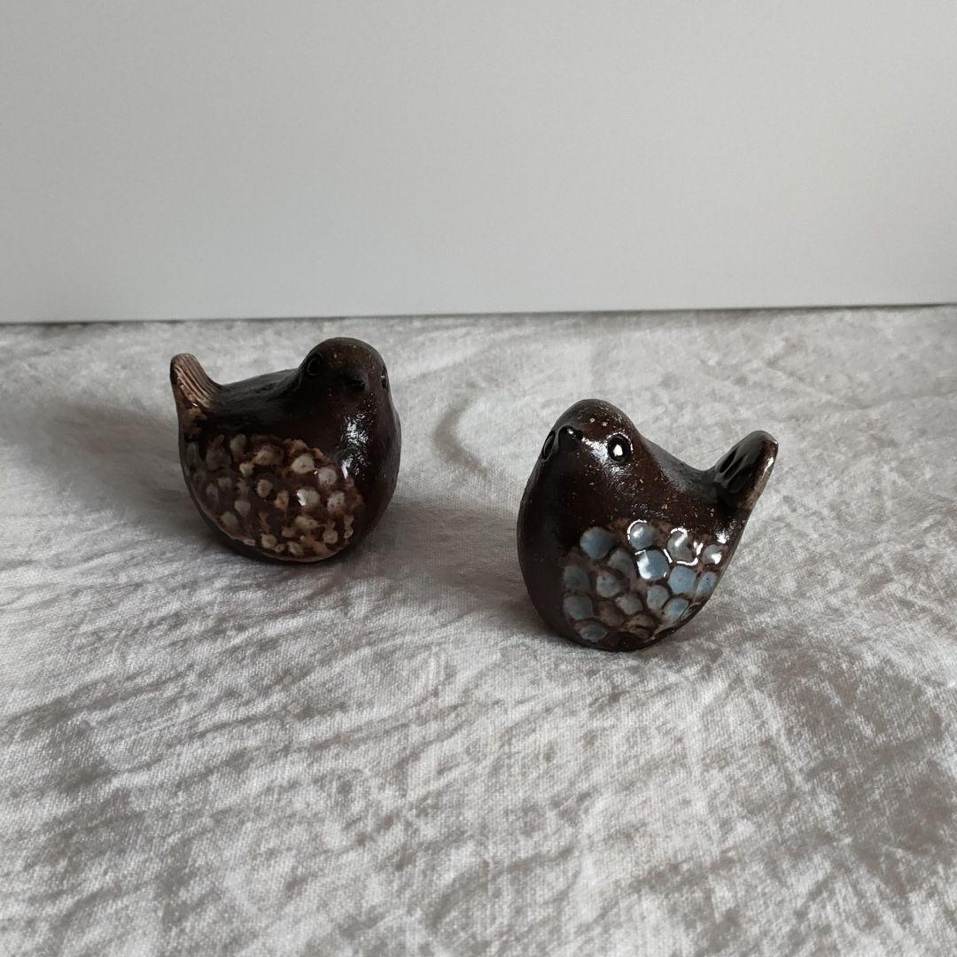 北欧ヴィンテージ　Bengt Wall　鳥セット