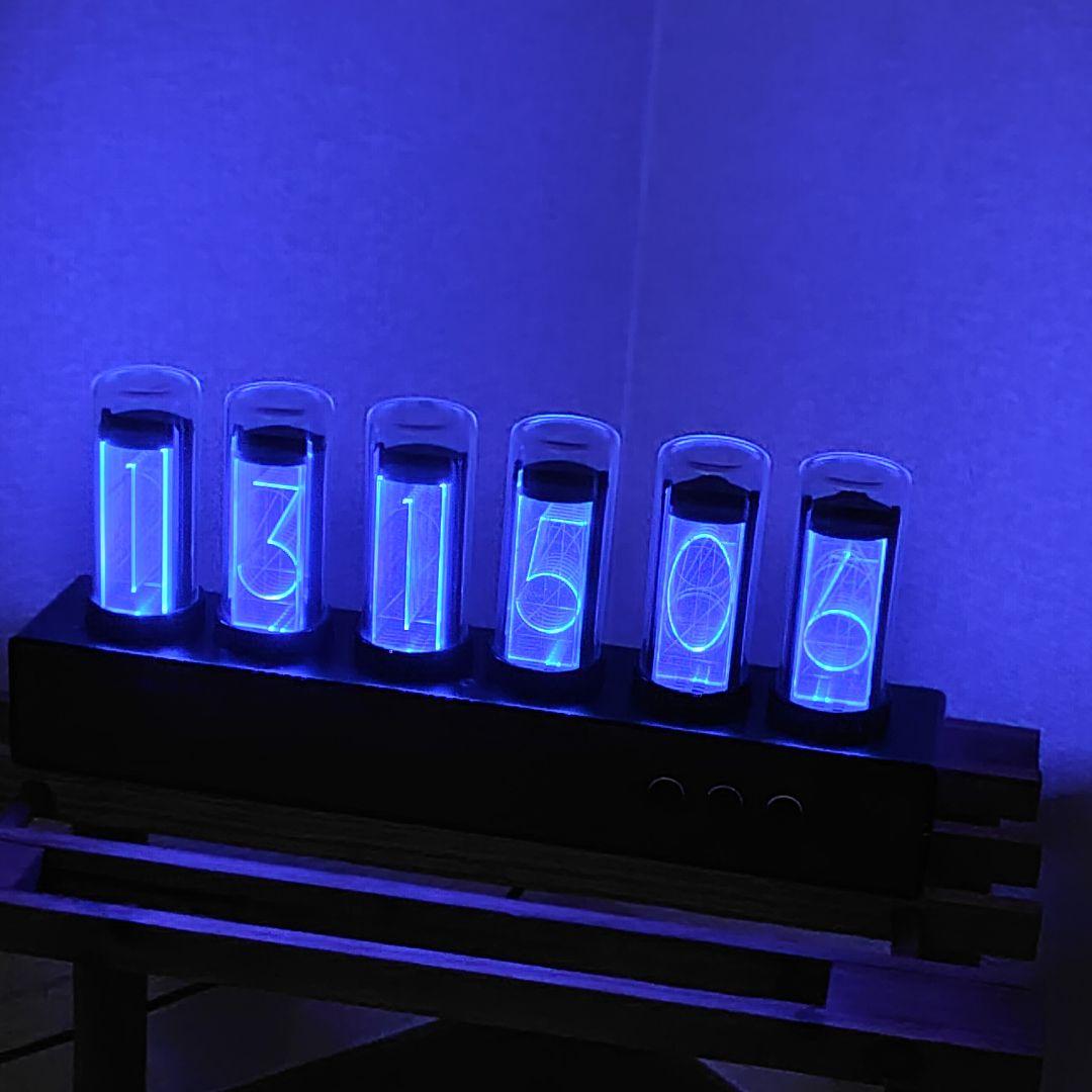 AZUREST Gixie Clock ギクシークロック　ニキシー管　LED時計