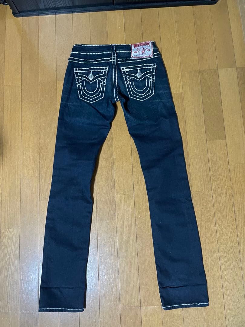 True Religion BILLY SUPER T 濃紺　美品　26