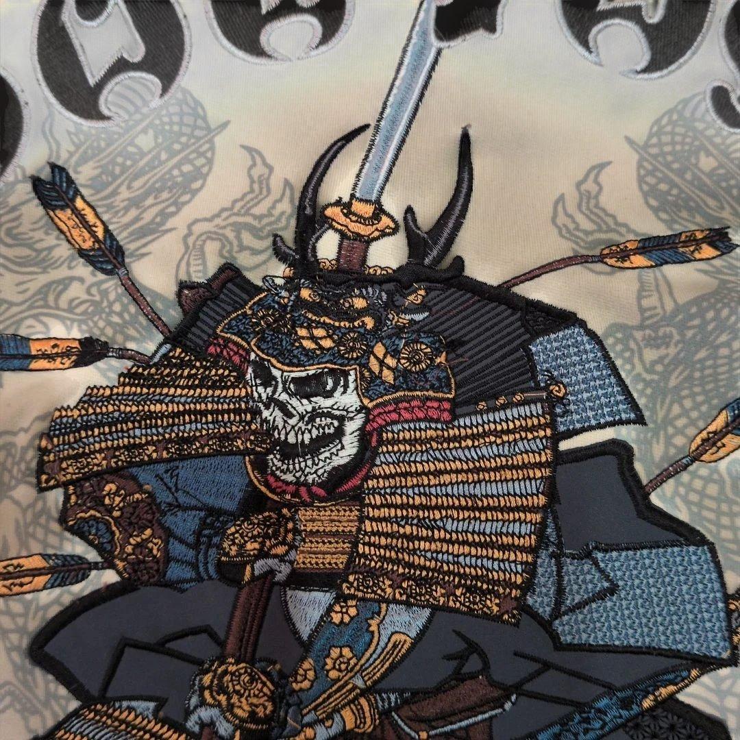 DOG TOWN トラックジャケット 黒龍 ドラゴン 刺繍 ジャージ上 ジップ