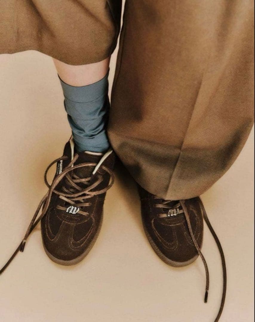 【ちか】PUMA×Ameri PALERMO スニーカー 24.5cm