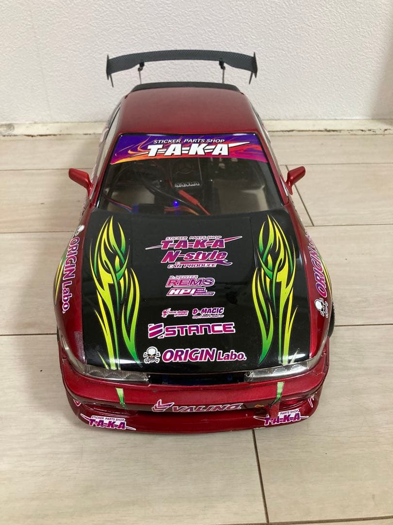 ラジコン　ボディ　シルビア　10/1