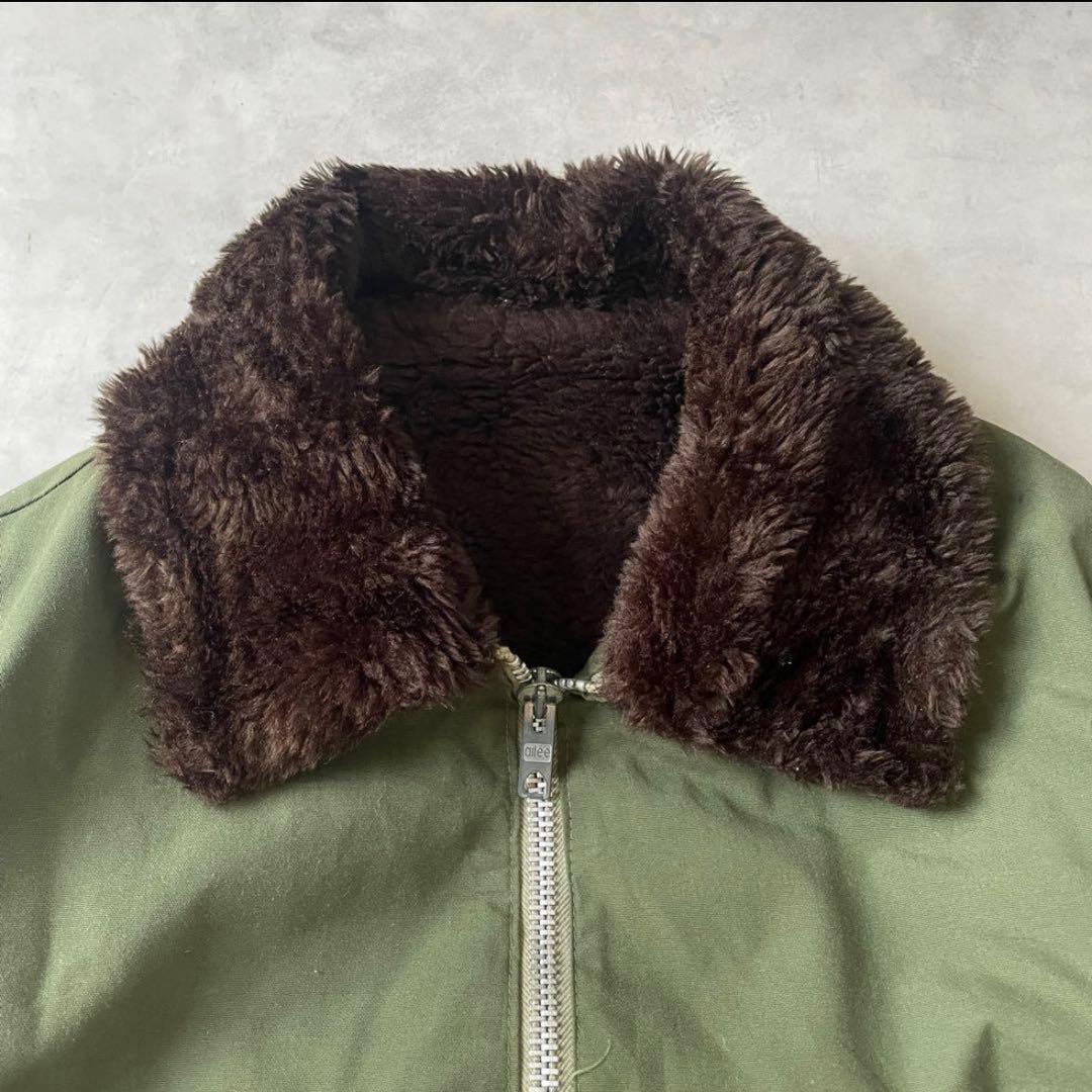 60s 70s ユーロ　ワークジャケット　ボンバージャケット　エリボア