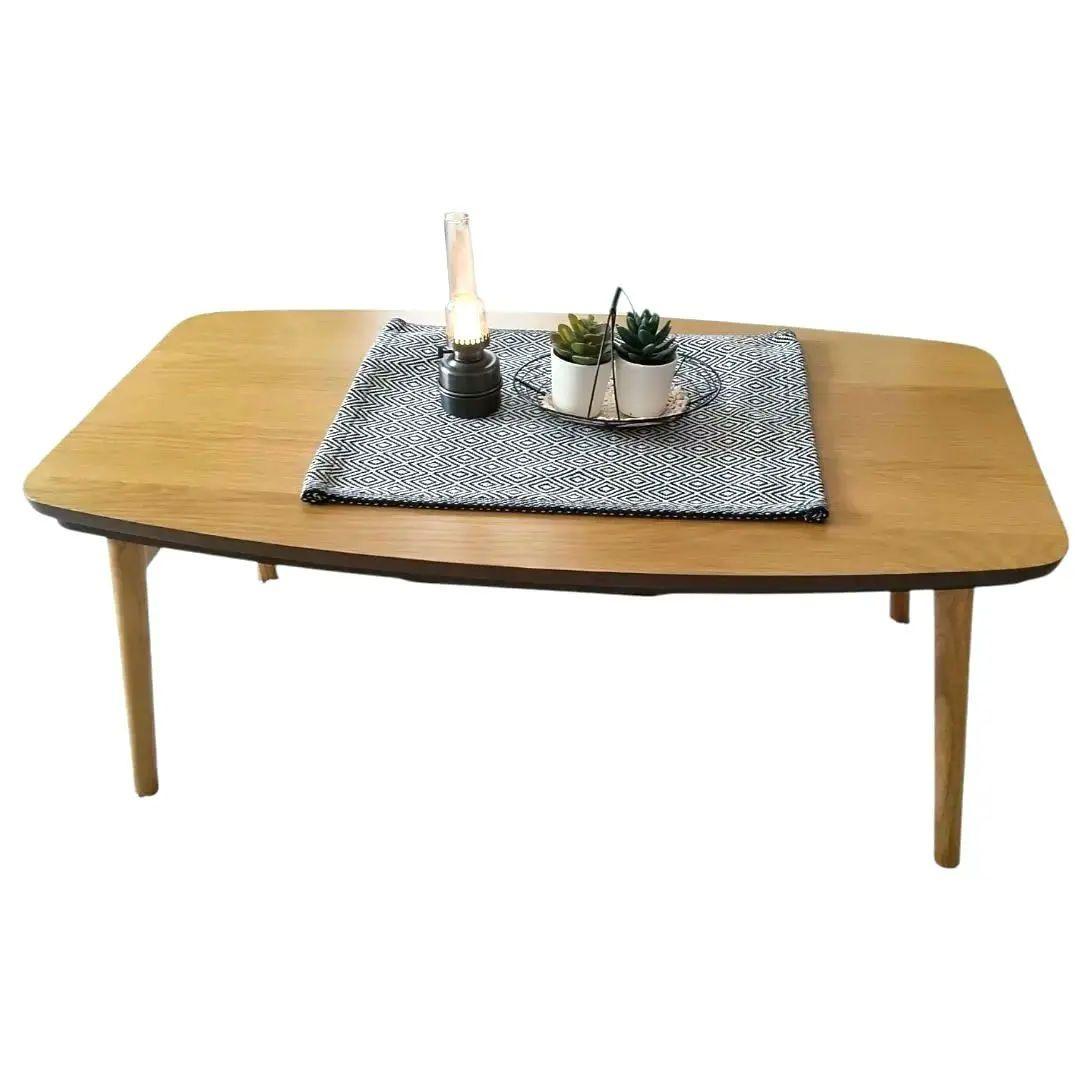 エルフィ 901 OAK 90✕50cm 長方形 こたつ ローテーブル