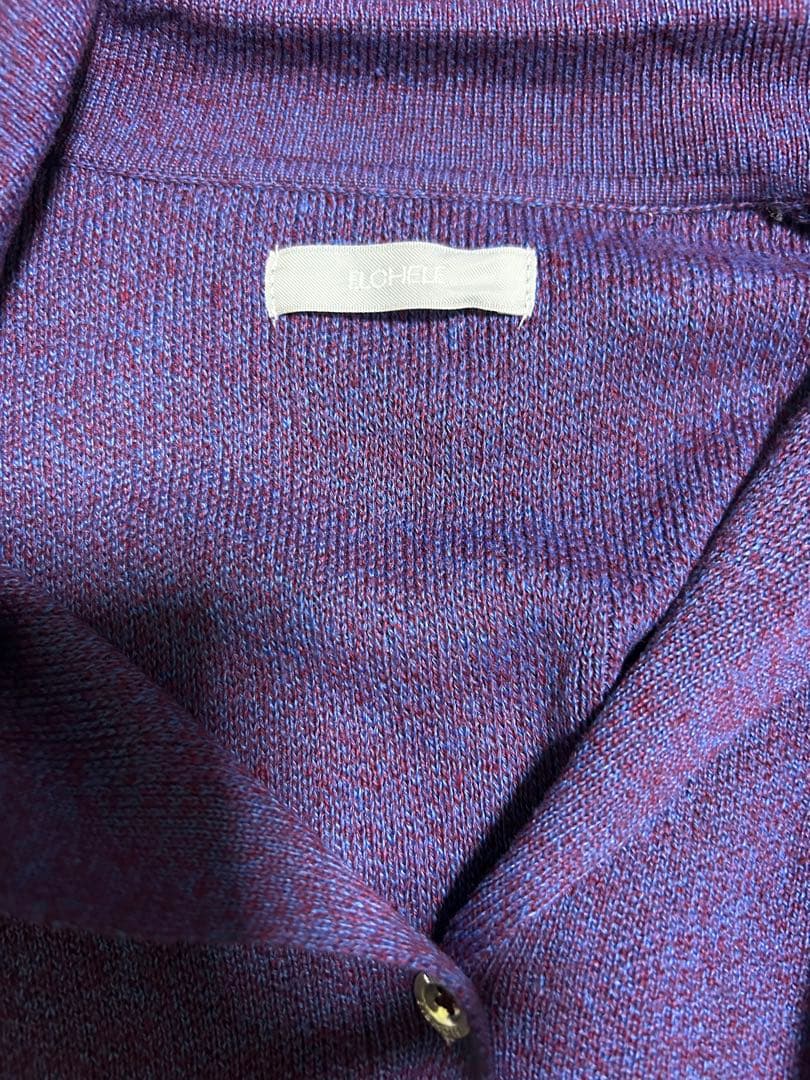 KNIT OVER SHIRT （ELCHELE）