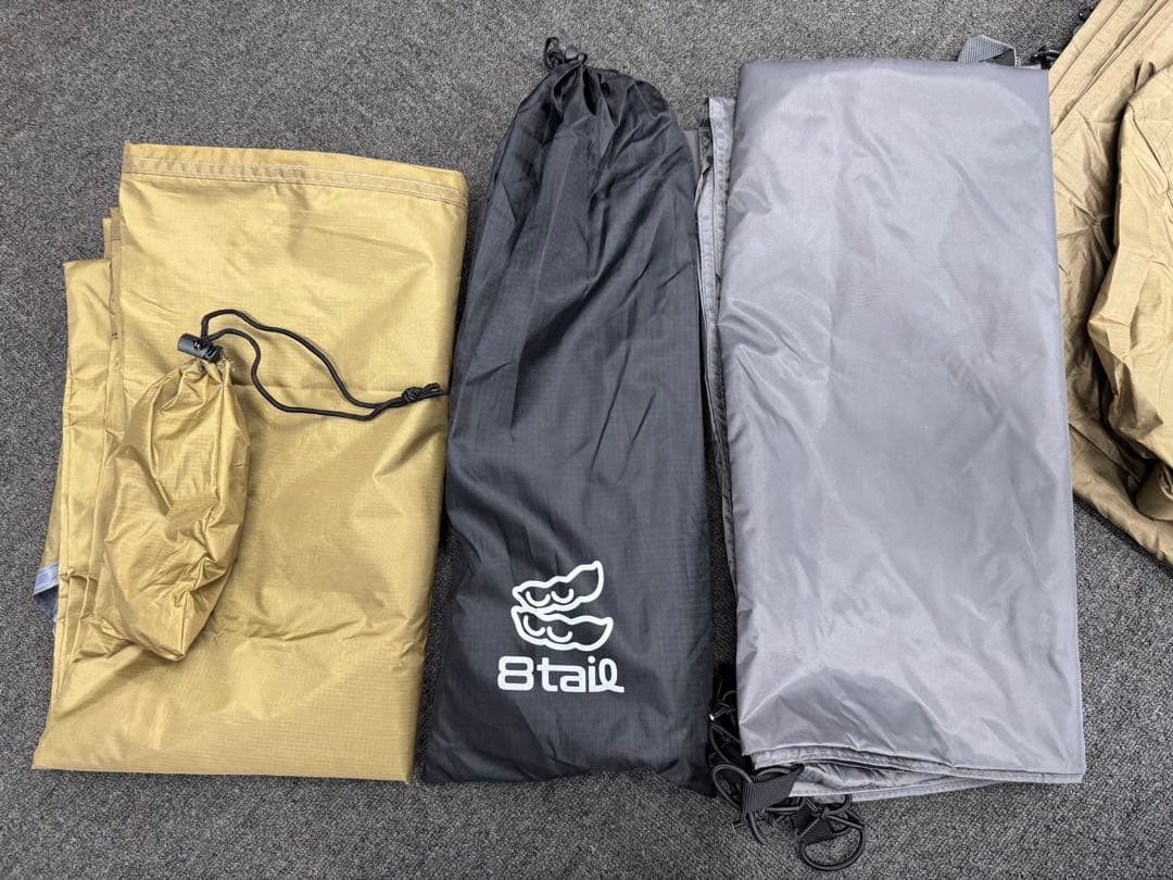 【新品未使用・4点セット】 BUNDOK ソロティピー1 入手困難色ブラウン