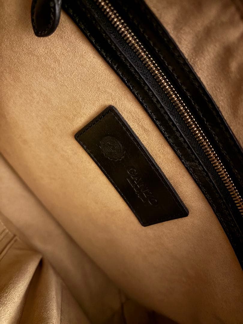 GANZO ガンゾ　トートバッグ　ブラック美品