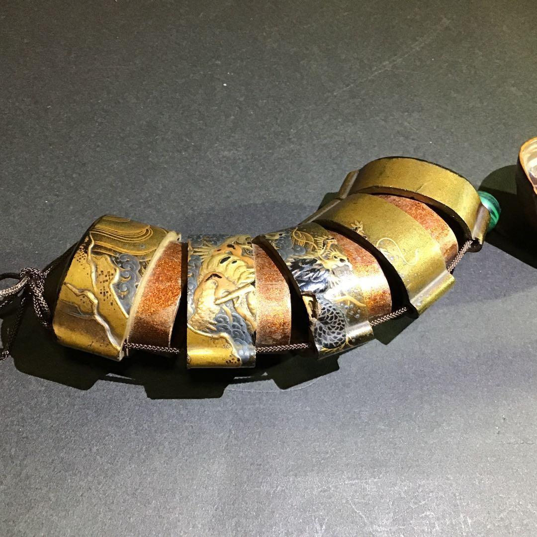 金高盛蒔絵　昇龍絵印籠　江戸期