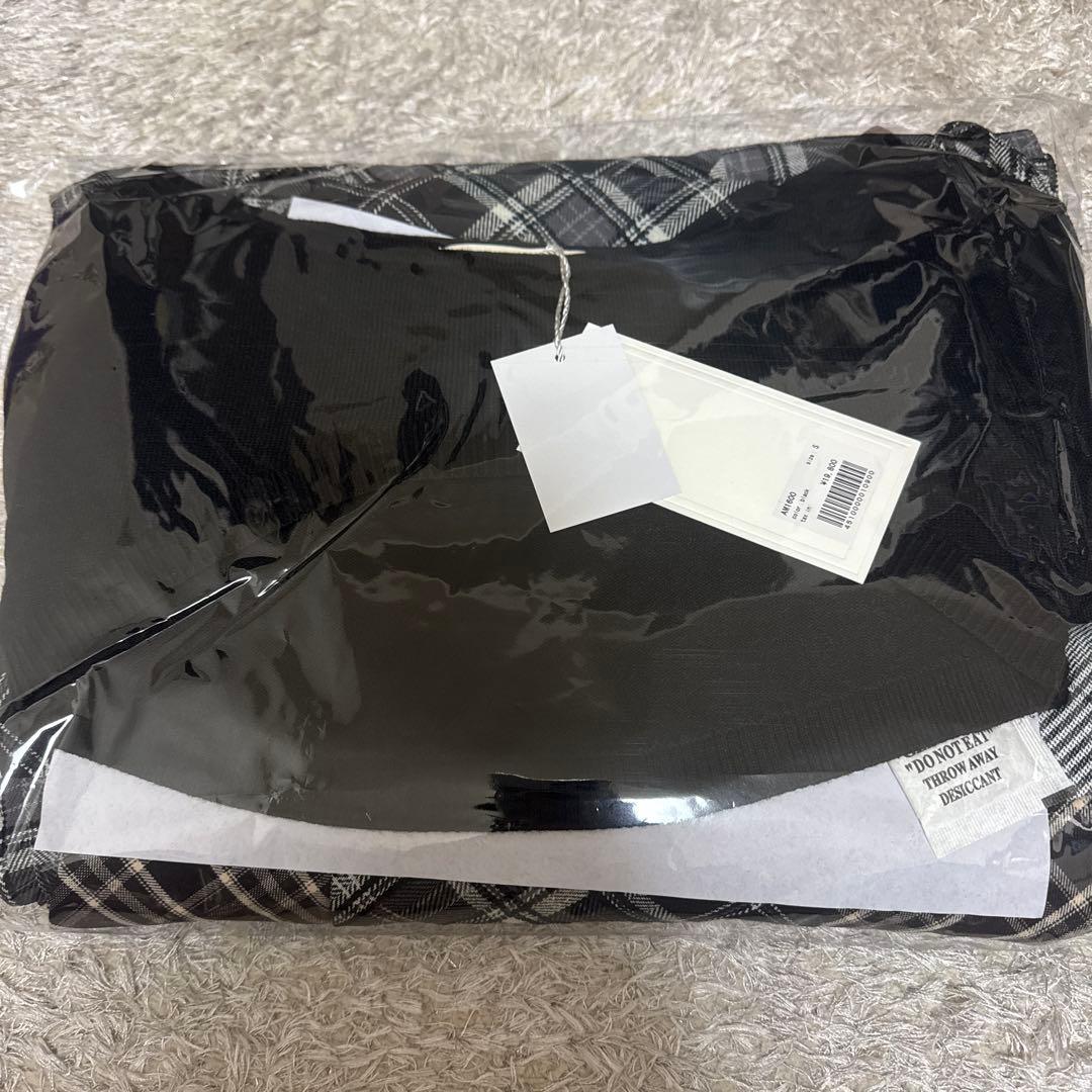 ［正規品］Juni check dress black S