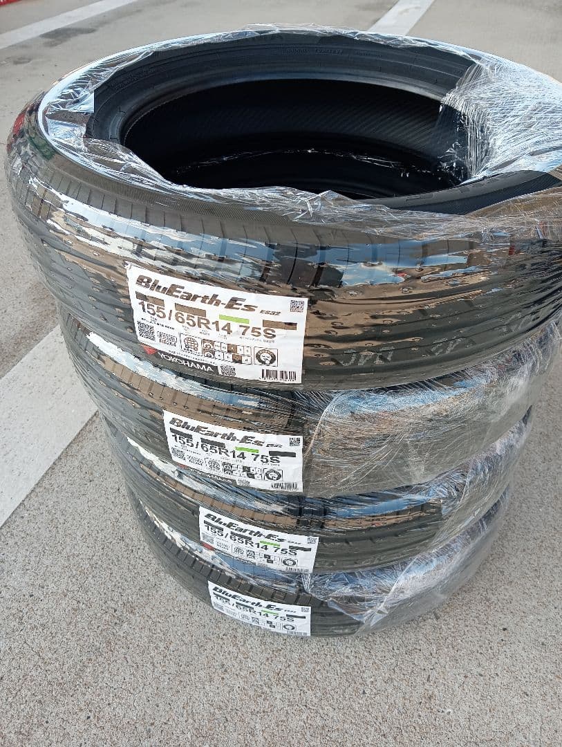 Yokohama BluEarth ES 155/65R14 75S 4本セット