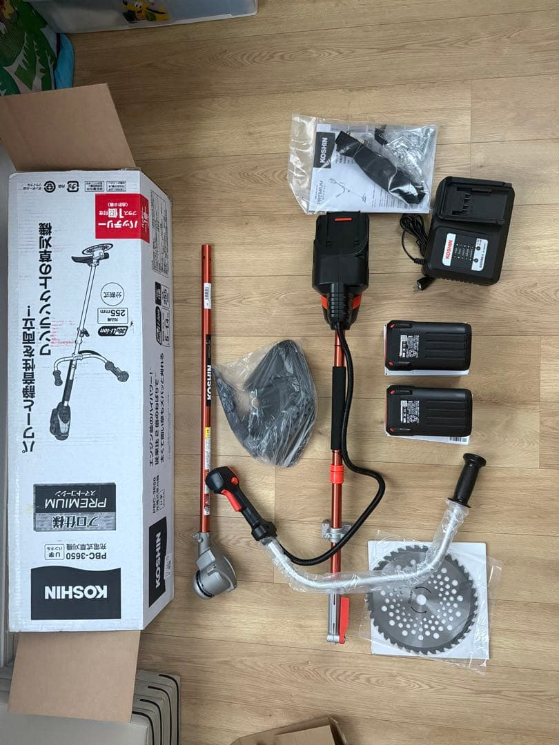 KOSHIN 充電式草刈機 PBC-3650