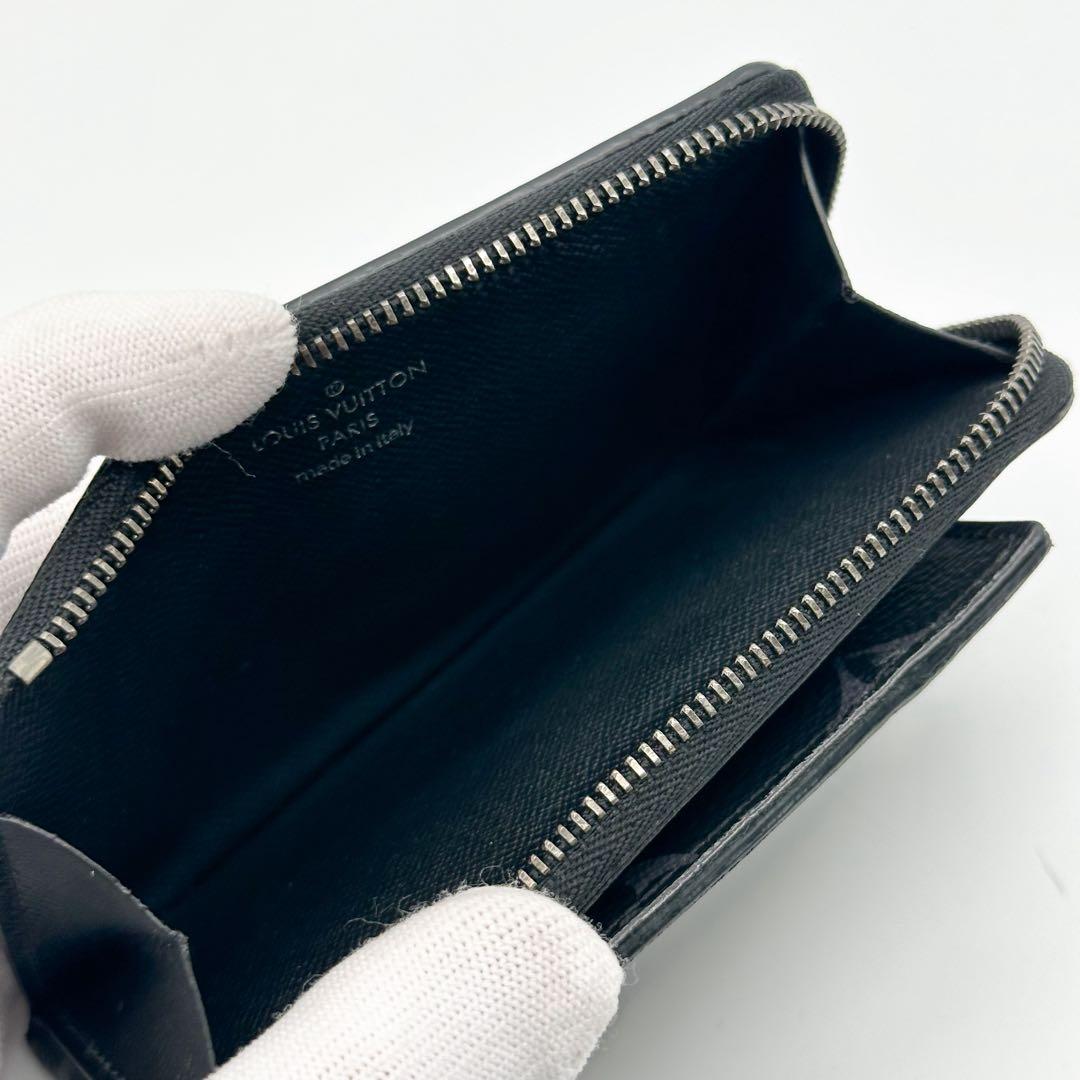 【箱付き】ルイヴィトン ハイブリッドウォレット エクリプス モノグラム 二つ折り