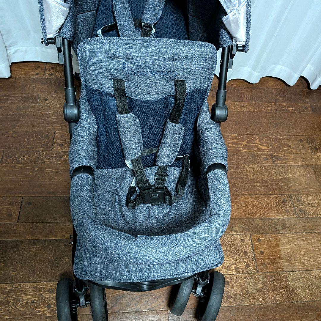 【極美品】 Kinder Wagon キンダーワゴン　2人乗りベビーカー