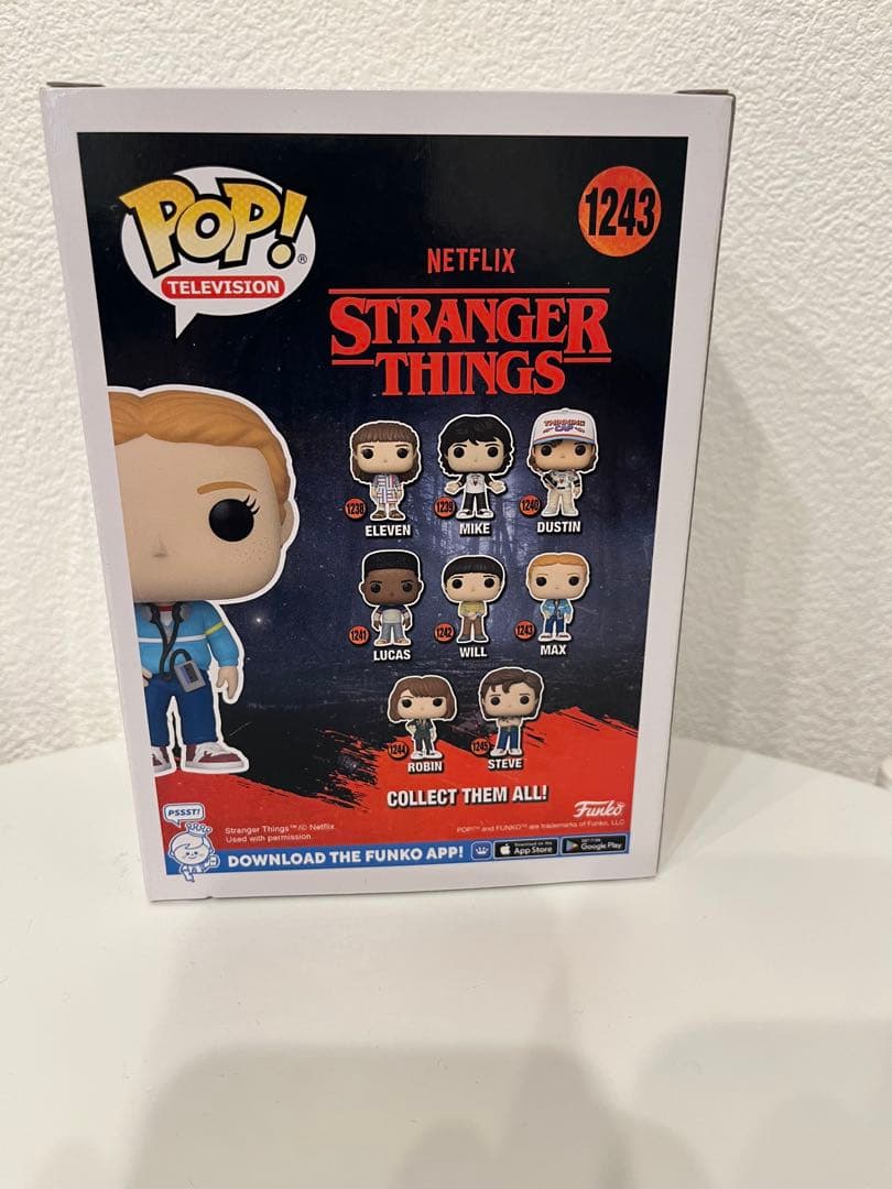 funko pop ストレンジャーシングス マックス