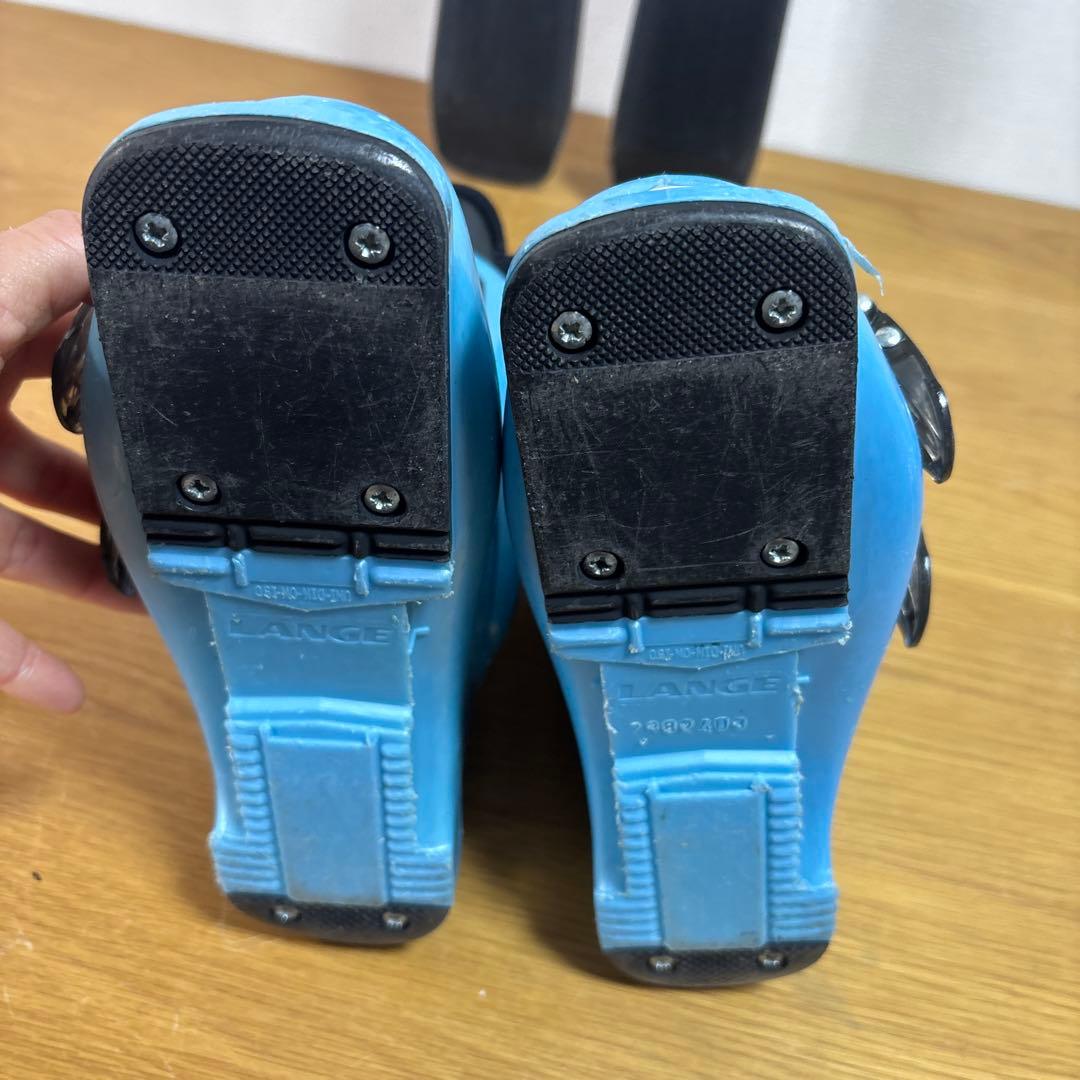 ジュニア　子供スキーセット　head 107cm Lange 18-18.5cm