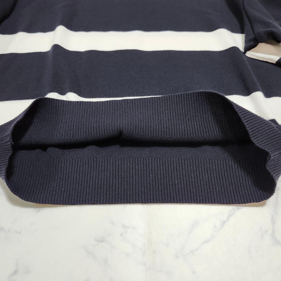 極美品☆フォクシー　ニットトップ　ジェンヌ　ボーダー　半袖　38　完売品