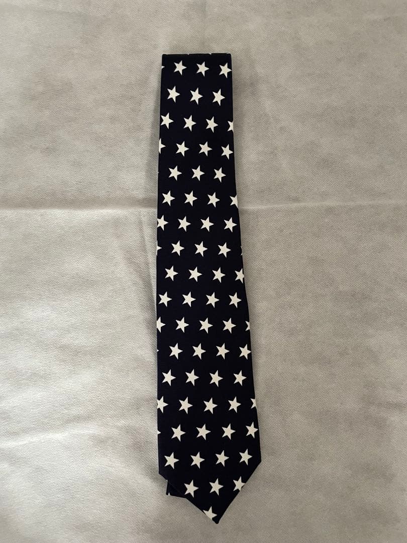 ジョンコンフォート　ビームスエフ　星柄ネクタイ