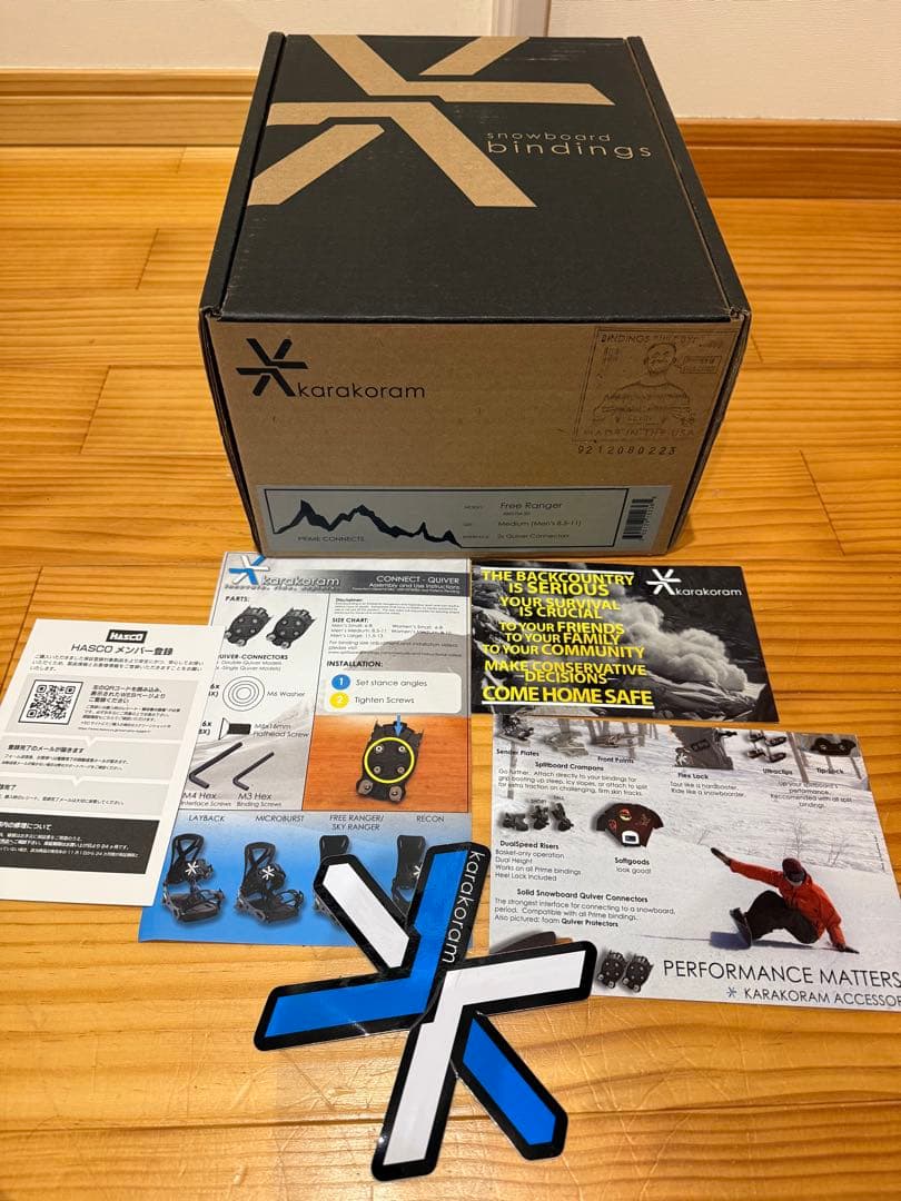 ☆karakoram FREE RANGER／カラコラム フリーレンジャー☆