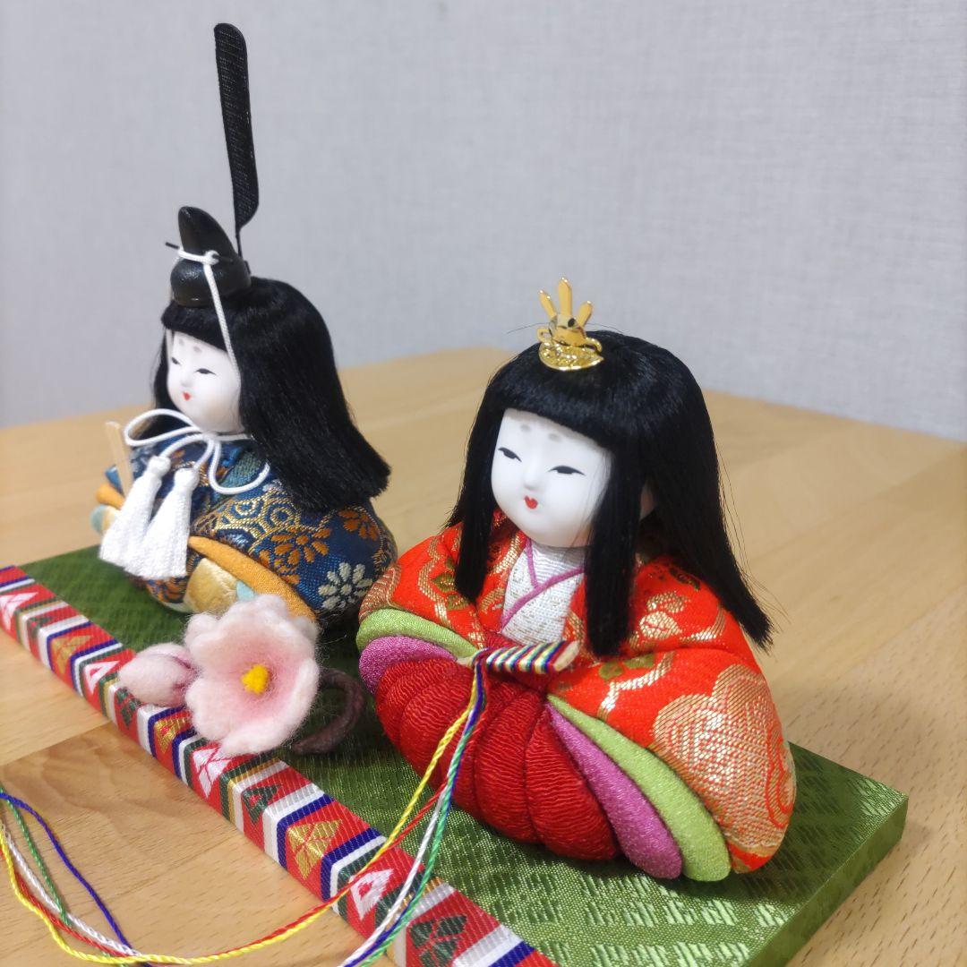 豆雛♡木目込人形♡雛祭り