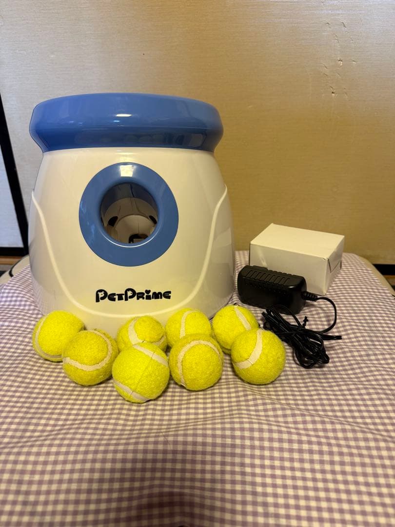 PetPrime 自動ボールランチャー ボール8個付き