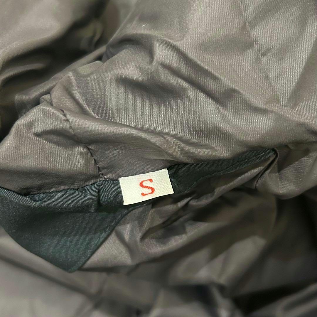 【極美品】DANTON ダントン フーデッド ダウン ジャケット 紺 S