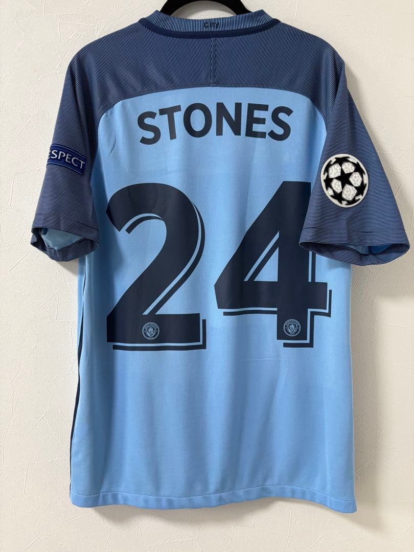 【正規品】マンチェスターシティ　16/17 ユニフォーム　ホーム　ストーンズ