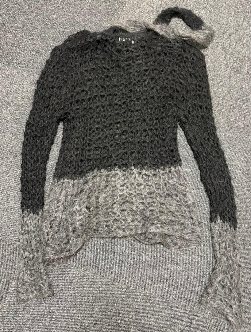 vivienne westwood MANマフラードッキングモヘアニット