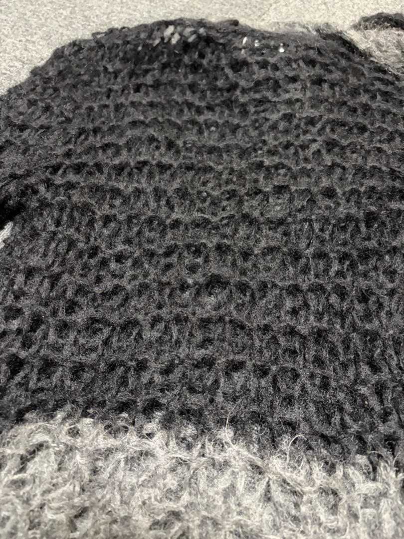 vivienne westwood MANマフラードッキングモヘアニット