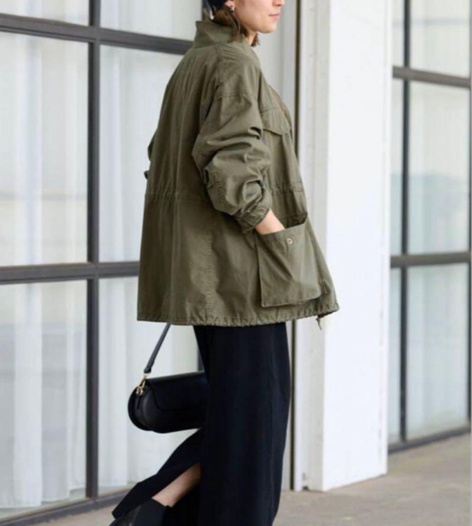 【美品】FRAMeWORK フレームワーク　リップストップミリタリーブルゾン